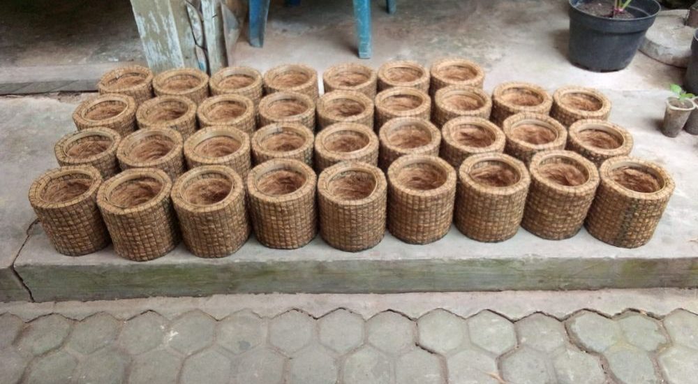 Penggunaan sabut kelapa inovatif