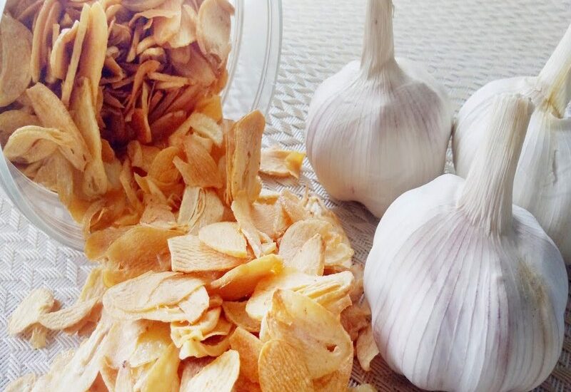 jualan bawang putih goreng