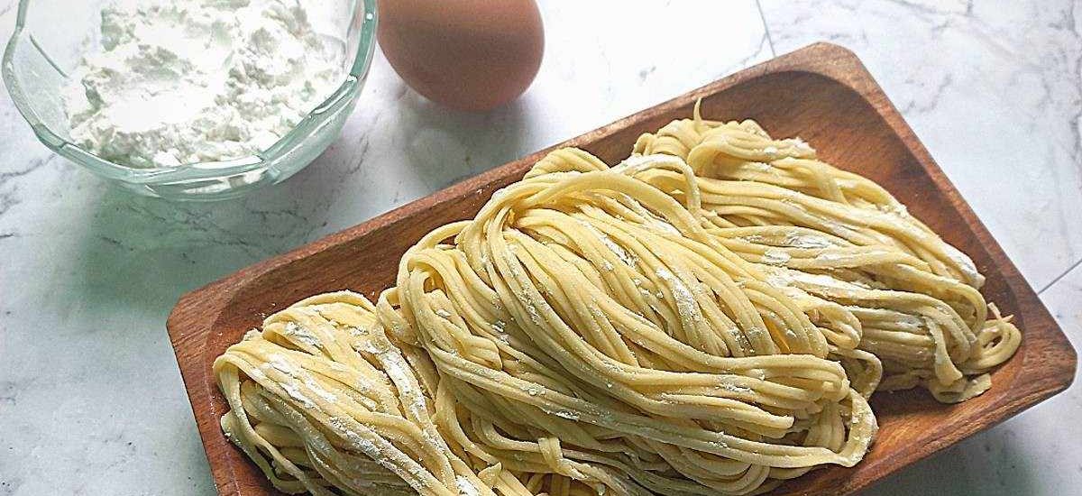 cara produksi mie homemade sehat