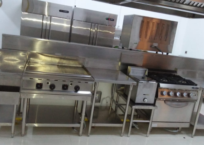 peralatan dapur restoran stainless steel